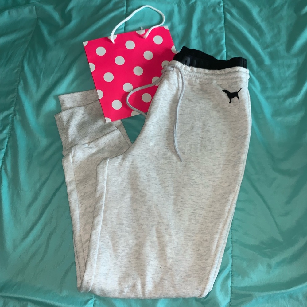 VS Pink High Waisted Skinny Jogger
